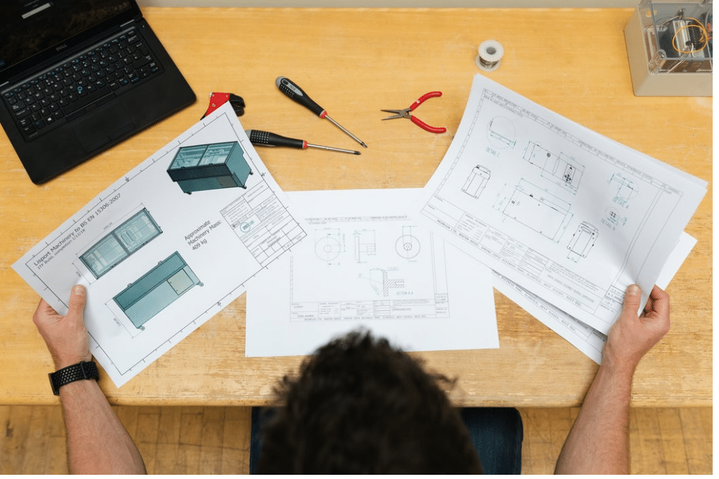 Plan for installation of kitchen cabinets