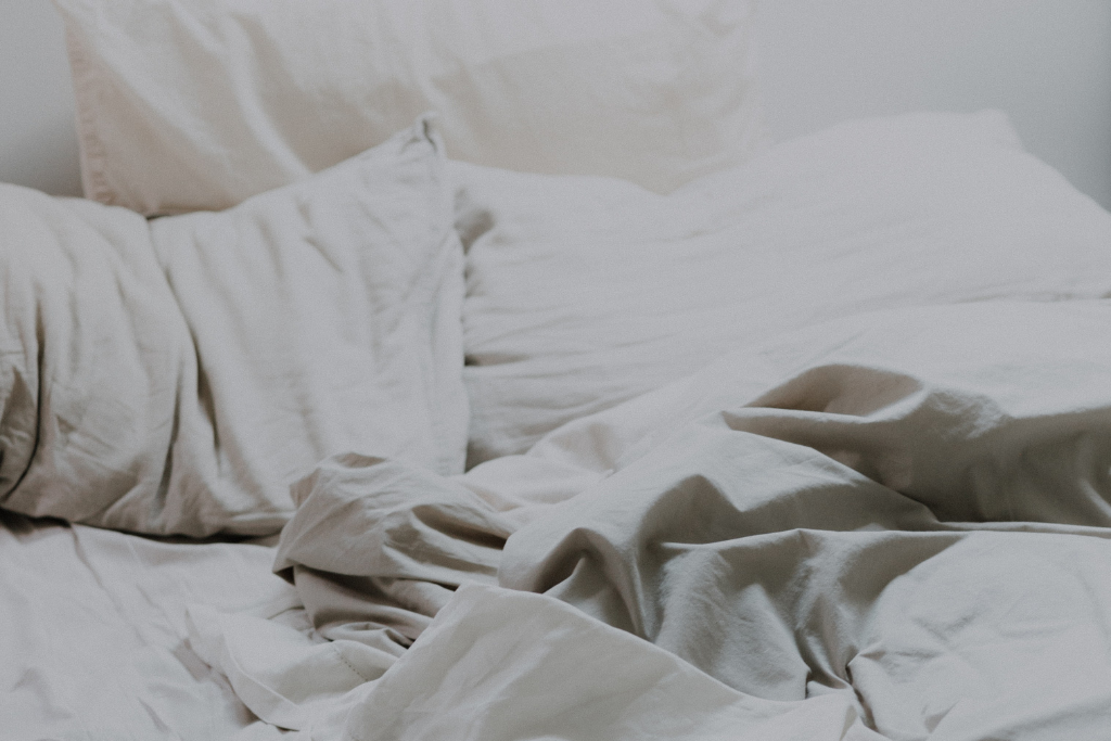 Making the bed