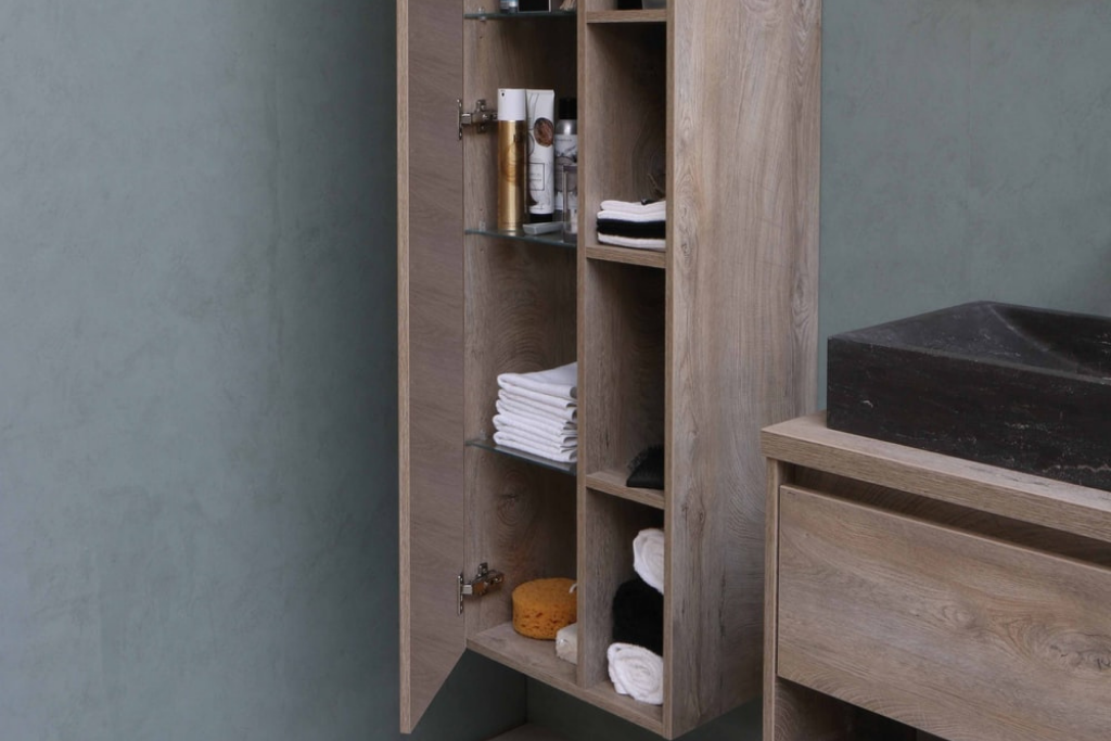 Corner Cabinet - bathroom furniture ideas from ShelfGenie