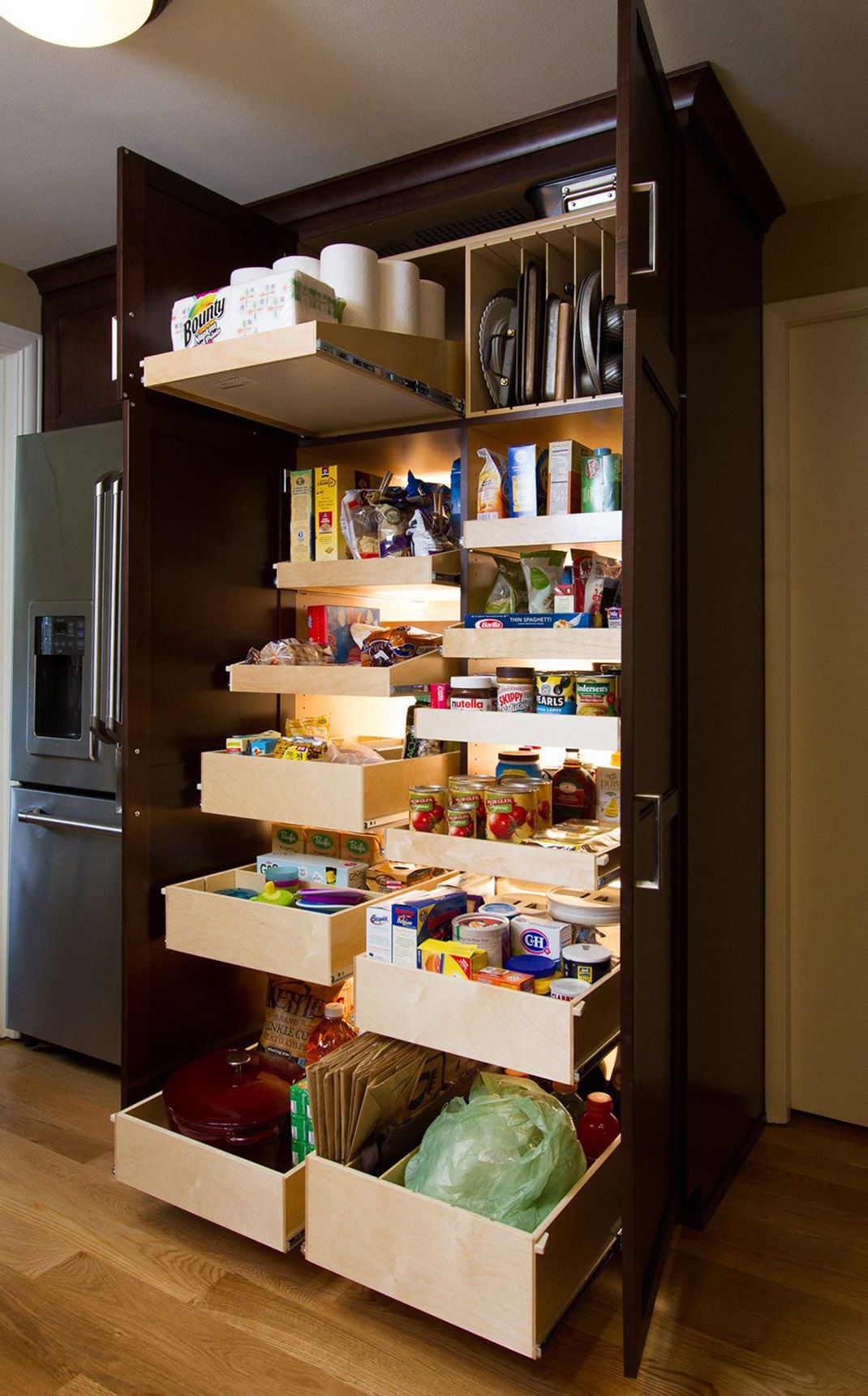 Pullout Pantry Shelving Solutions