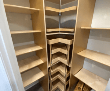 Custom Pantry Shelving by ShelfGenie