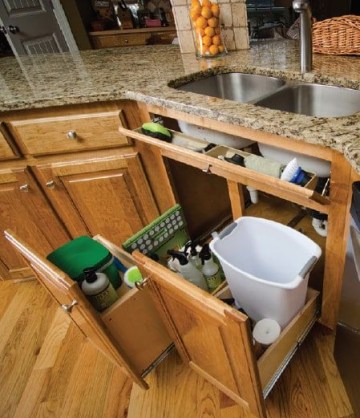 Custom Kitchen Risers, ShelfGenie