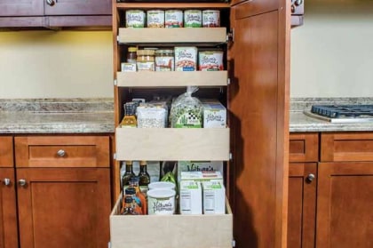 Pantry Shelves, Custom Pantry Shelving by ShelfGenie