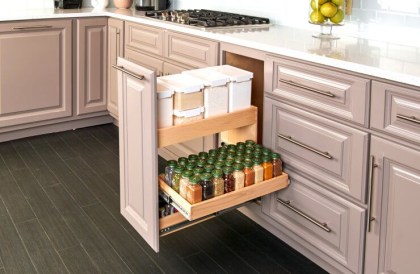 Shelf Genie helps you organize your kitchen and bathroom