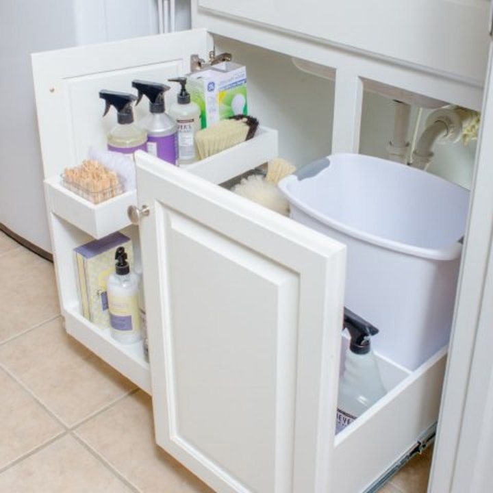 Bathroom Cabinet Organizers: Bathroom Storage Ideas