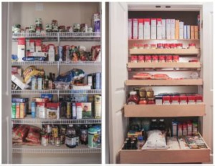 Custom Pantry Shelving by ShelfGenie