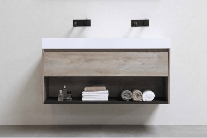 Vanity sink for Bathroom shelf ideas