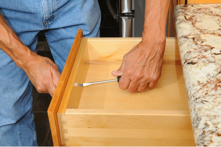 replace cabinet drawers