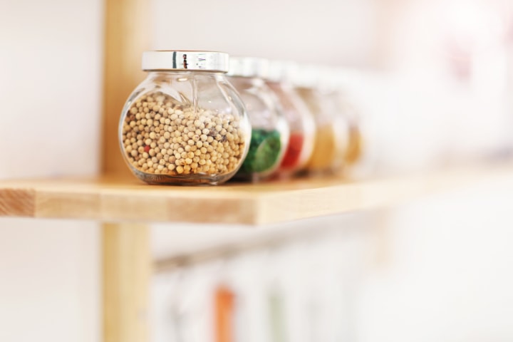 pantry under staircase