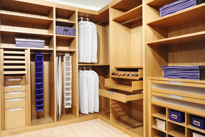 storage ideas for small closet