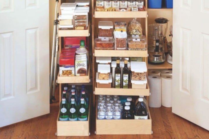 Pantry storage that will help in reorganizing your pantry