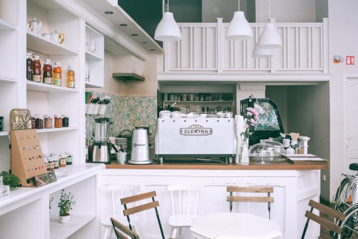 Organized Light Kitchen 