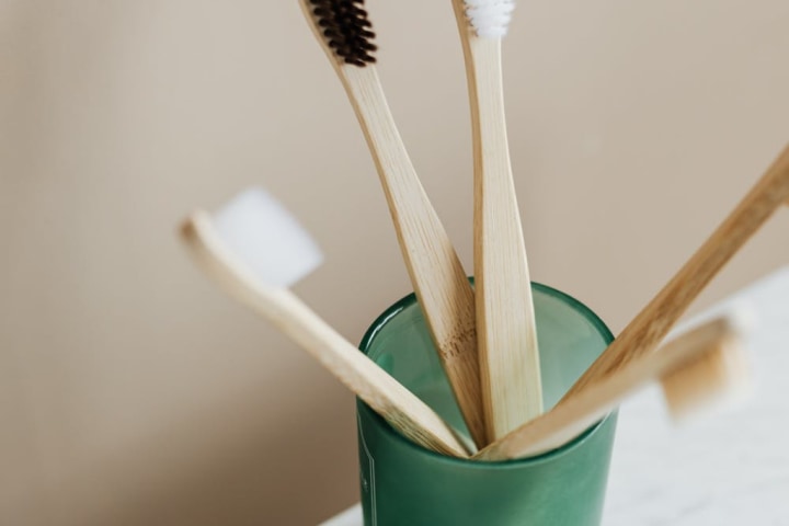 glass jars for over the toilet storage