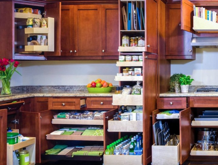 Kitchen Shelves, ShelfGenie