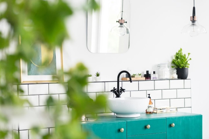 Close-up-of-blurred-leaves-with-a-sink-green-cupboard.jpg