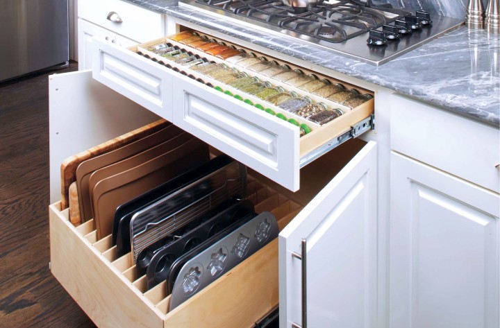 Kitchen Cabinet Drawers Organization Ideas