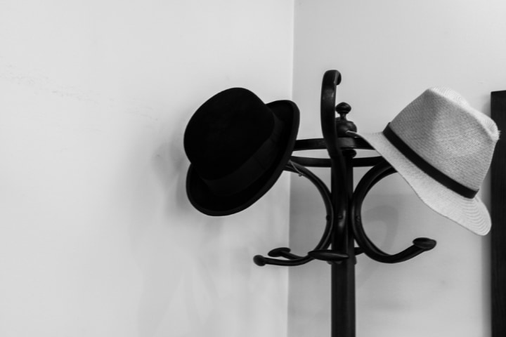 Hat rack ideas.