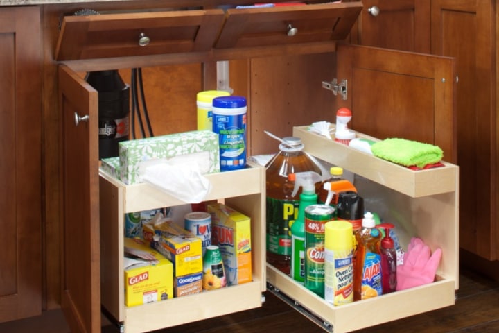 Benefits of Pull-Out Cabinet Organizers