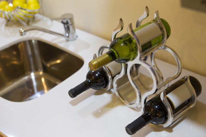 Countertop wine storage