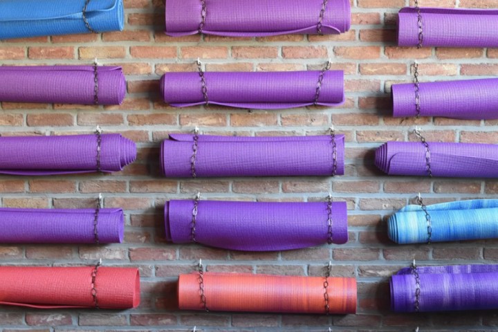 How to store workout equipment - Green With Decor