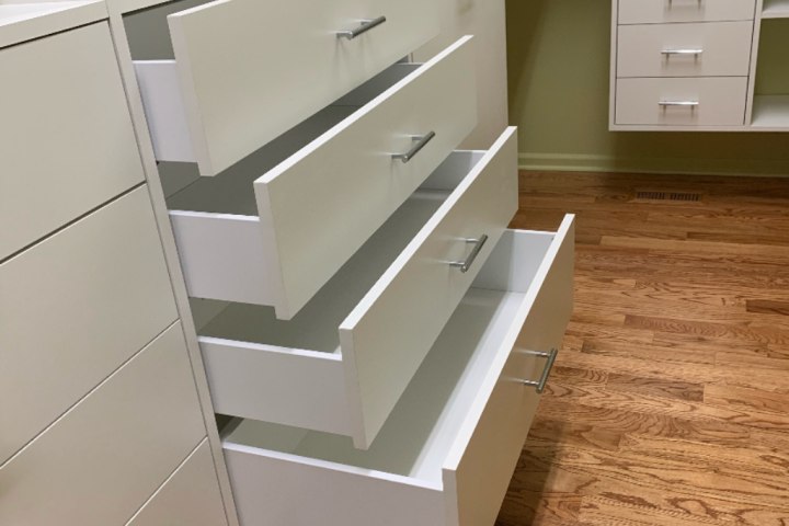 Built-in drawer