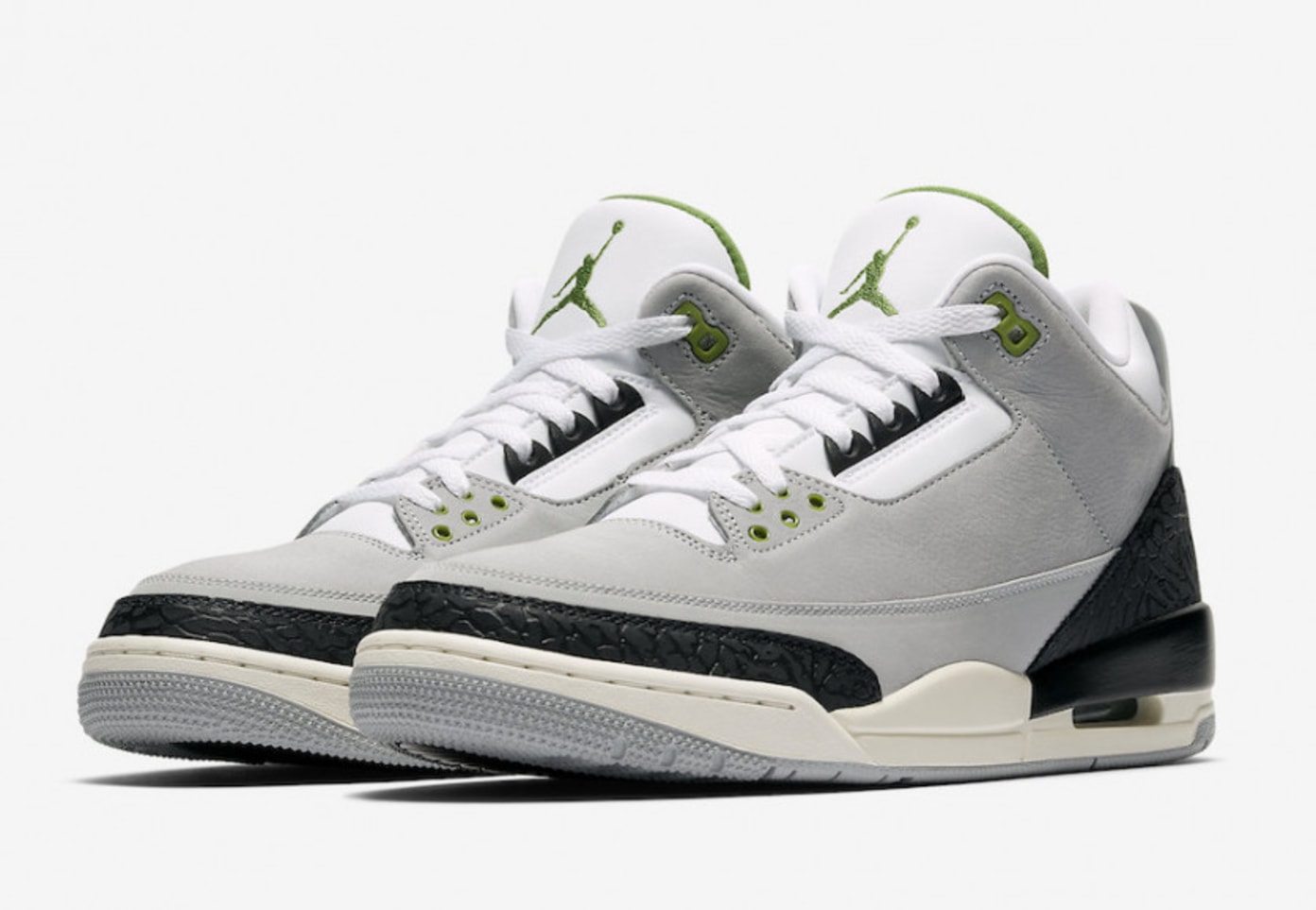 nike jordan 3 chlorophyll