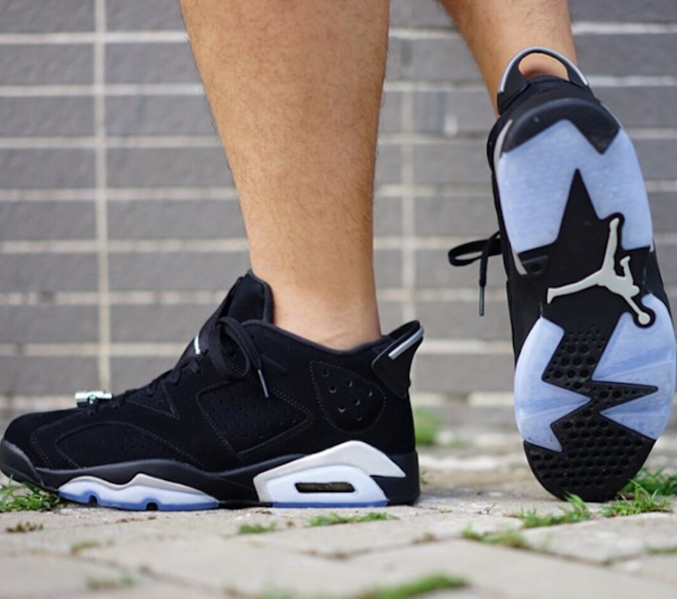 jordan 6 low on feet