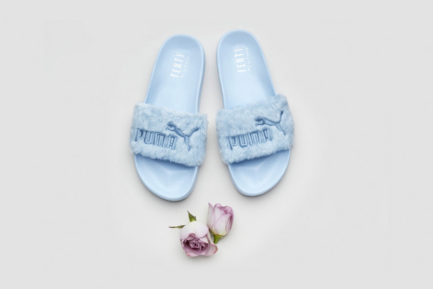 s FENTY PUMA Fur Slides Return in All 