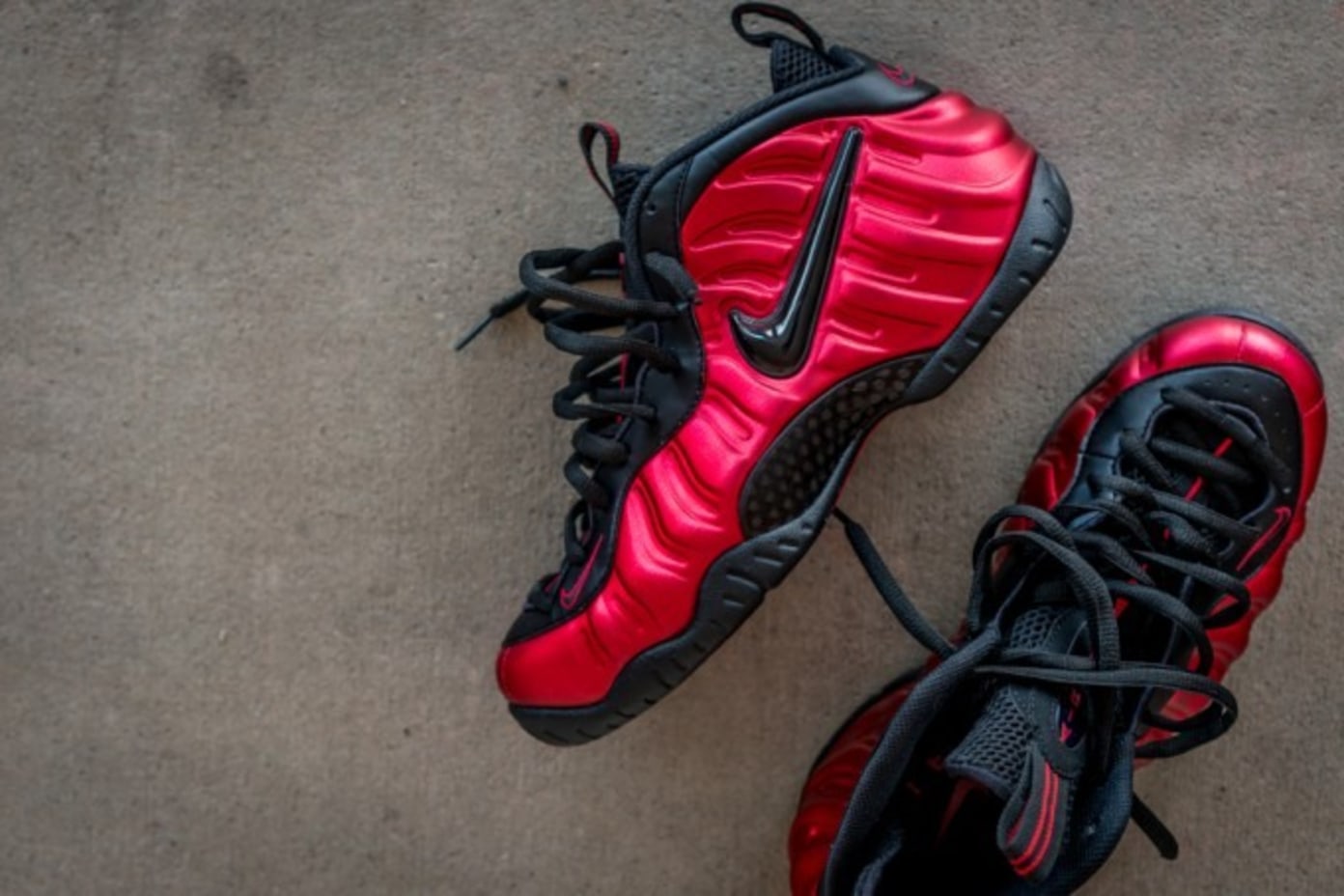 air foamposite pro university red