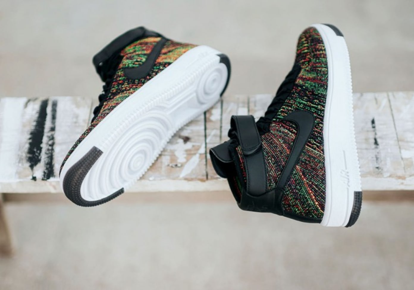 air force 1 ultra flyknit mid multicolor 2.0