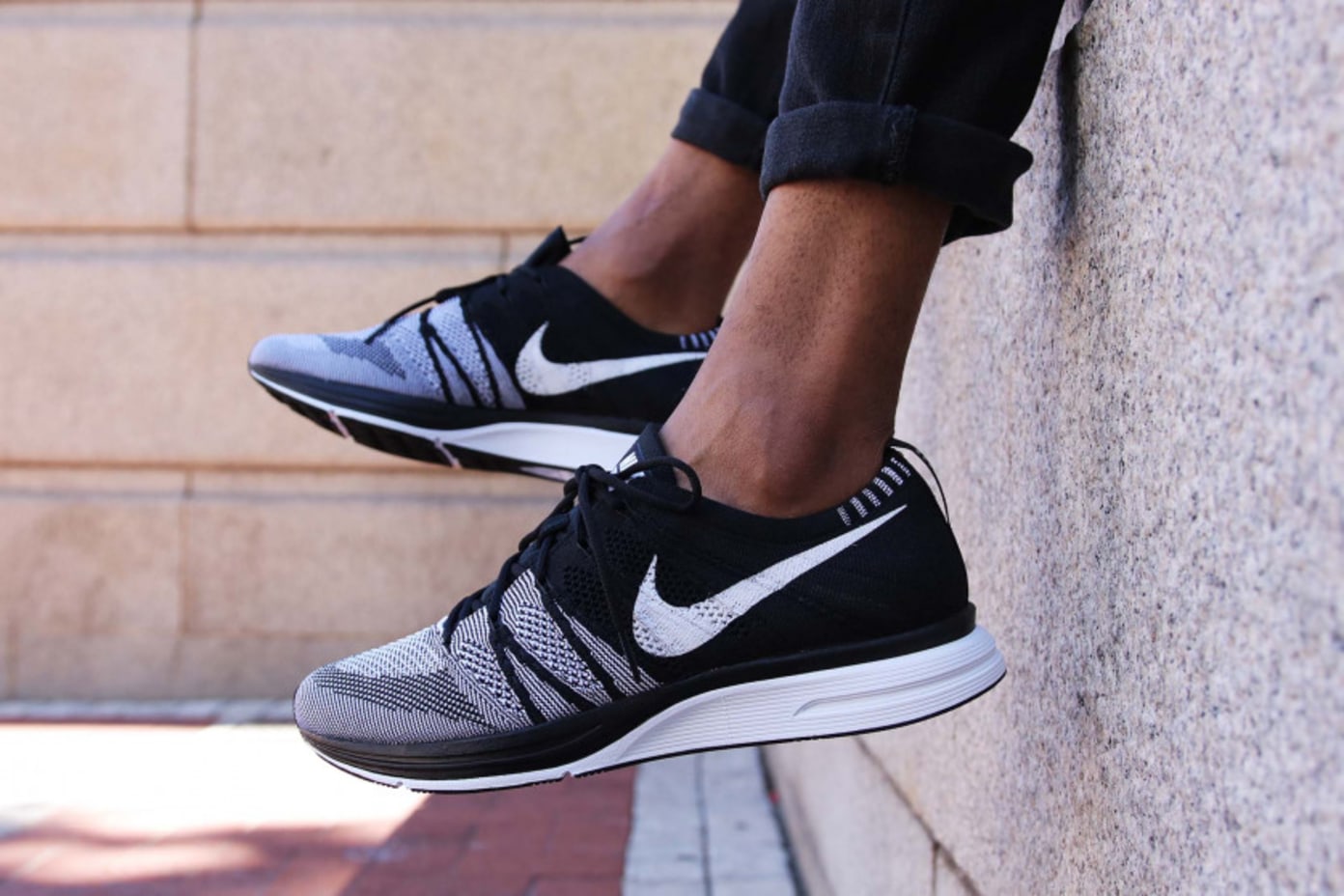 nike flyknit trainer oreo 2018