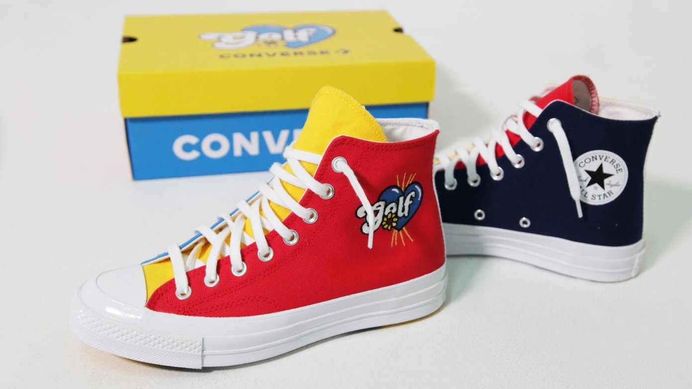 golf wang x converse