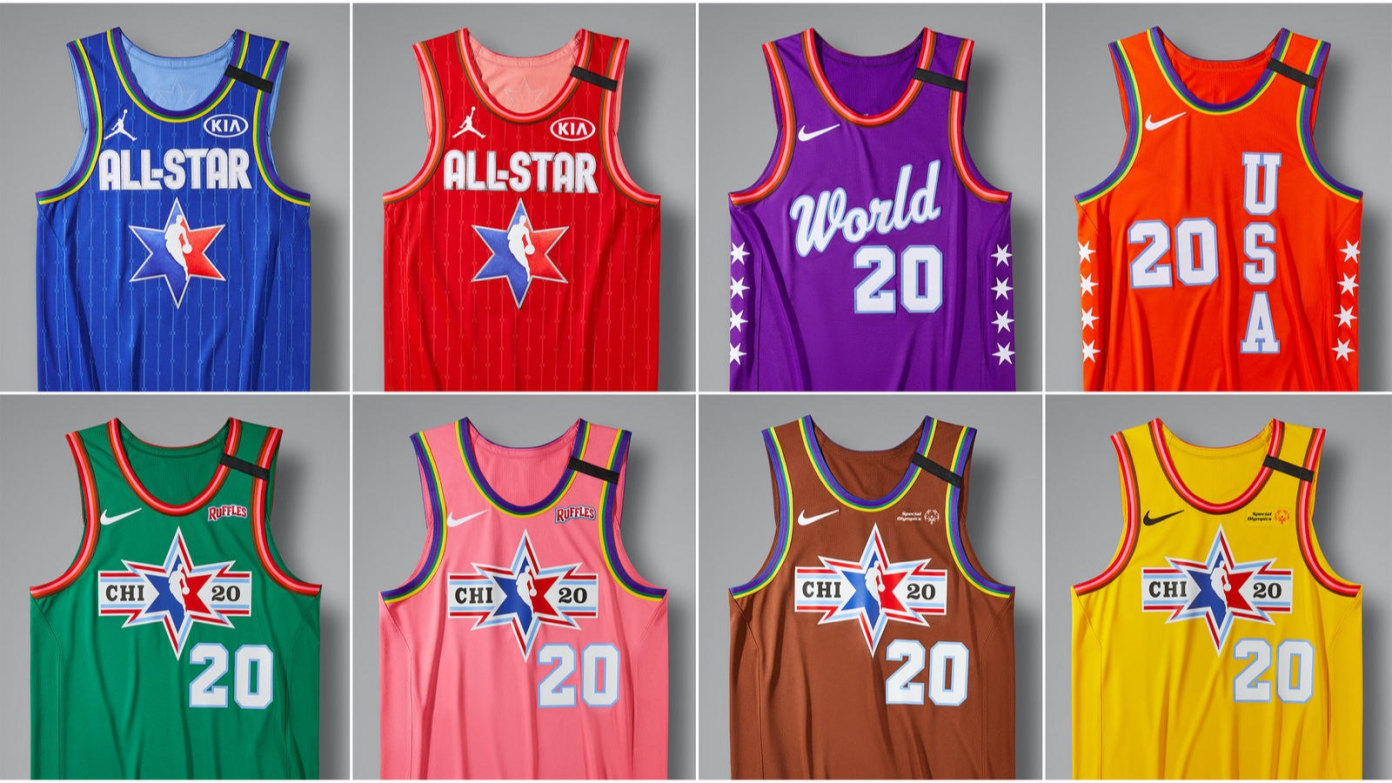 Jordan & Nike Unveil The 2020 NBA All-Star Weekend Uniforms