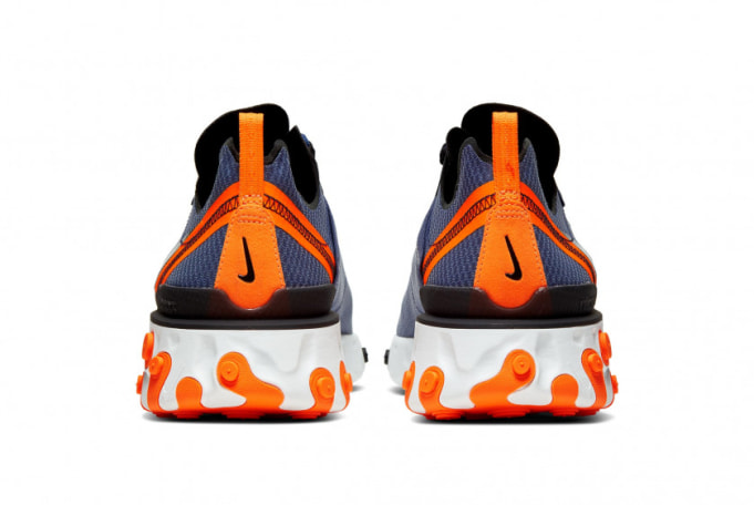 Men S Shoes Nike React Element 55 Se Men S Shoes Navy Total Orange Black White Ci31 400 Clothing Shoes Accessories Vishawatch Com