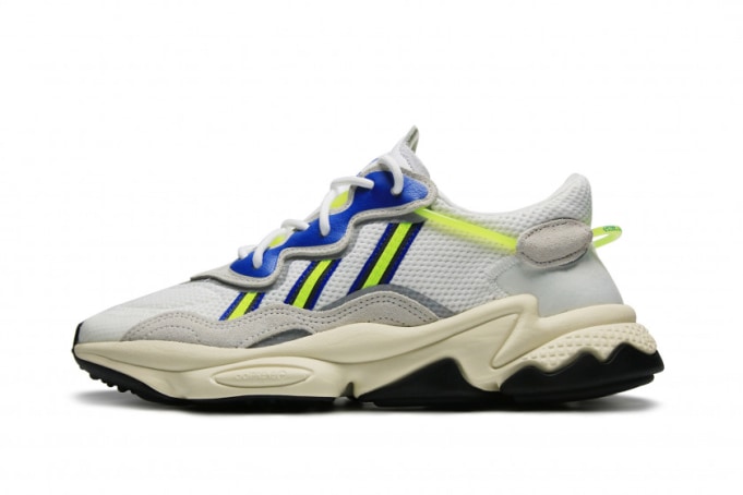 adidas ozweego cloud white solar yellow