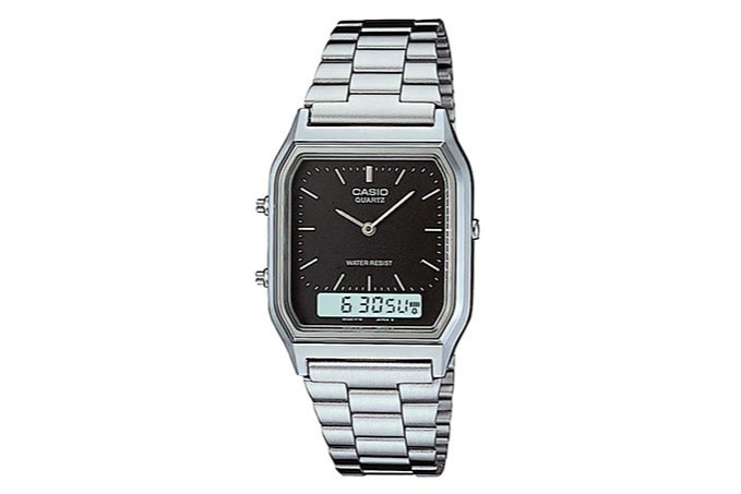 casio aq 230 rose gold