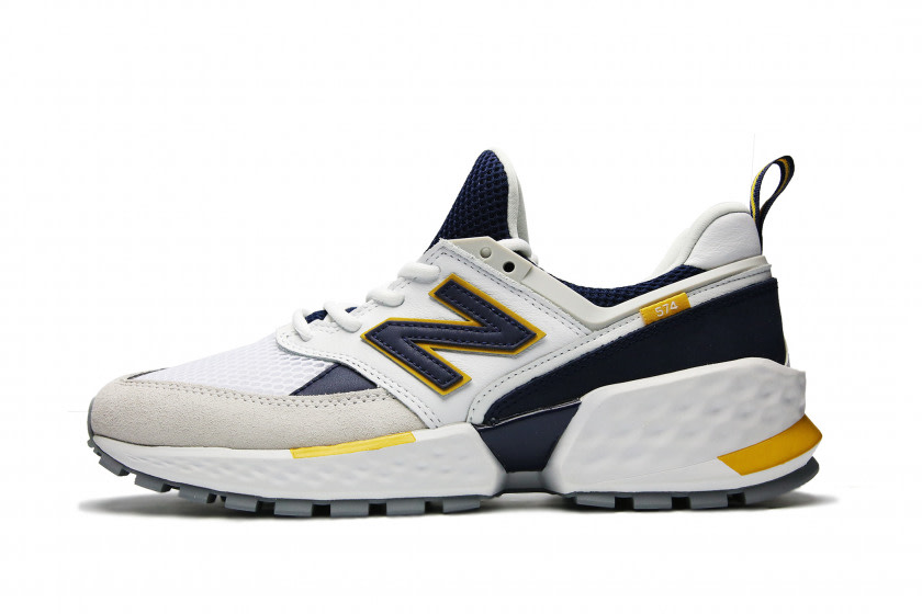 new balance 574 sport yellow