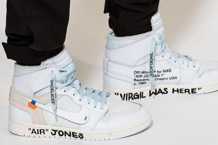 Virgil Abloh x Nike Air Jordan 1 Spotted at Paris Fashion Week | Shelflife