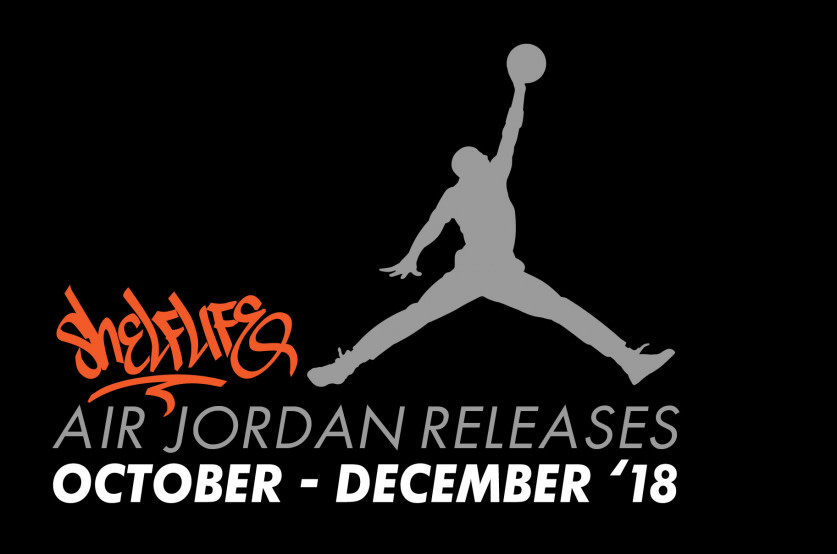new jordans release dates december 2018