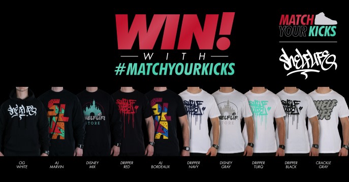 Win with Shelflife Match Your Kicks