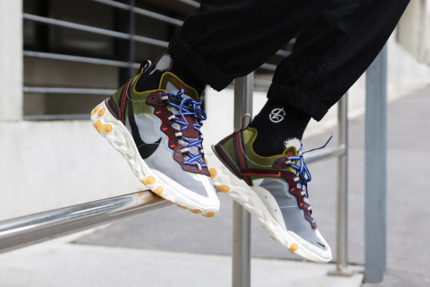 New Nike React Element 87 and 55 Colourways