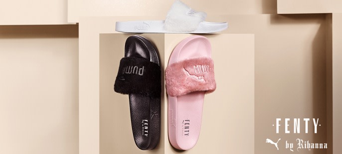 puma fenty pool slides