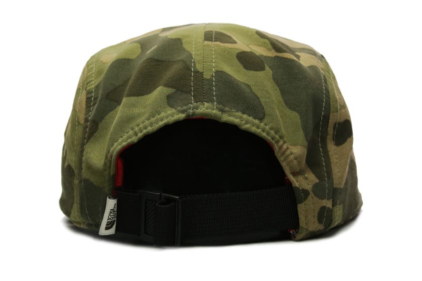 north face camo cap