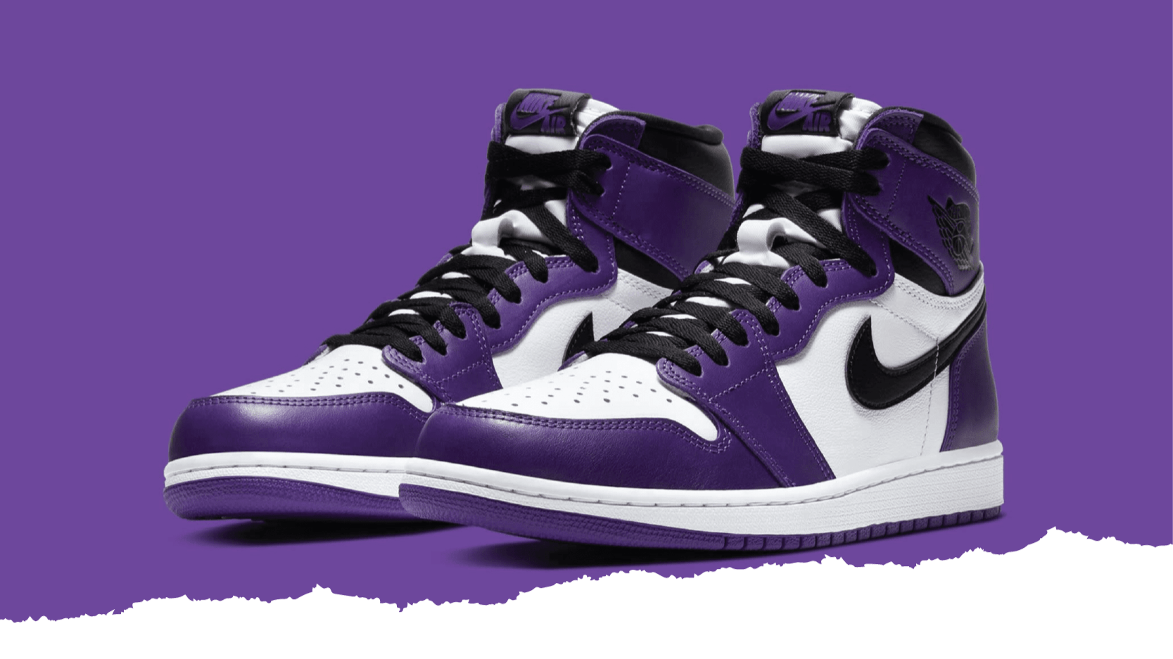 Air Jordan 1 Retro High OG - 'Court Purple'