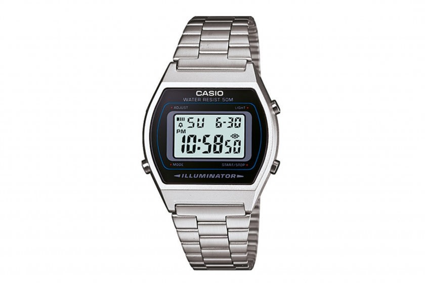 casio a168 silver