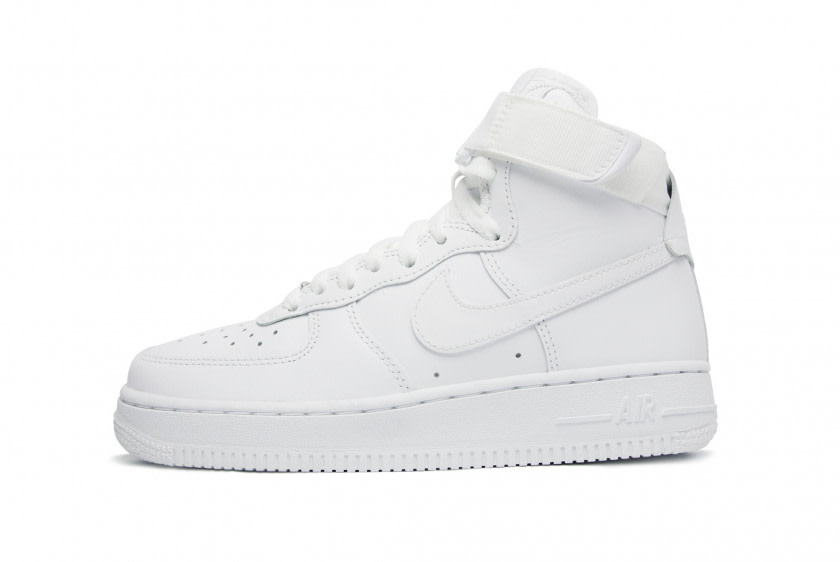 af1 all white high