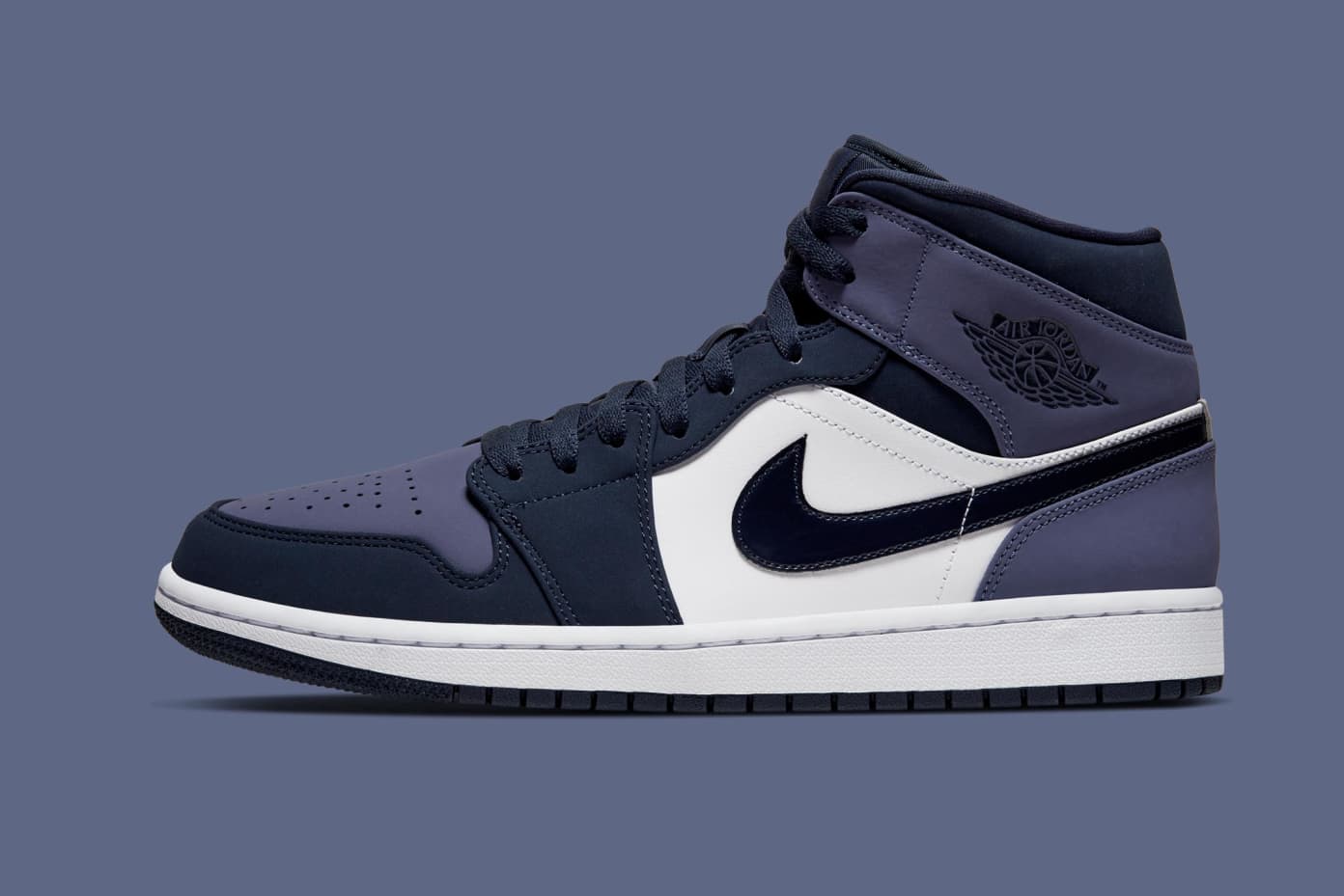 Air Jordan 1 Mid - Obsidian/Sanded 