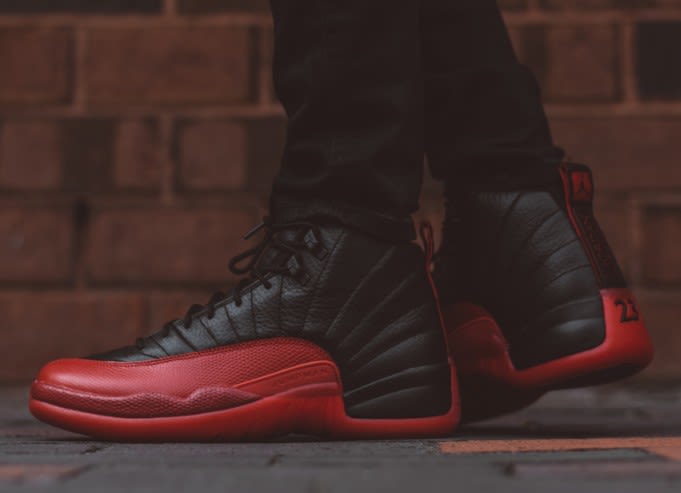 Air Jordan XII (12) Flu Game Retro Card 