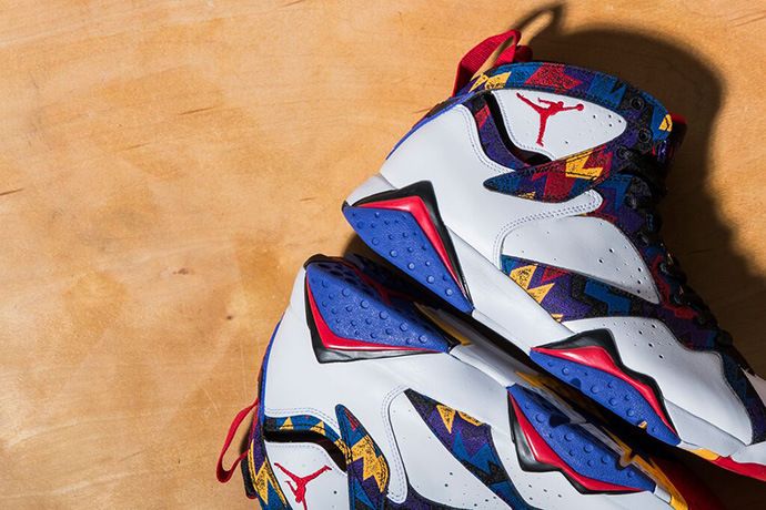 The Nike Air Jordan 7 Retro 