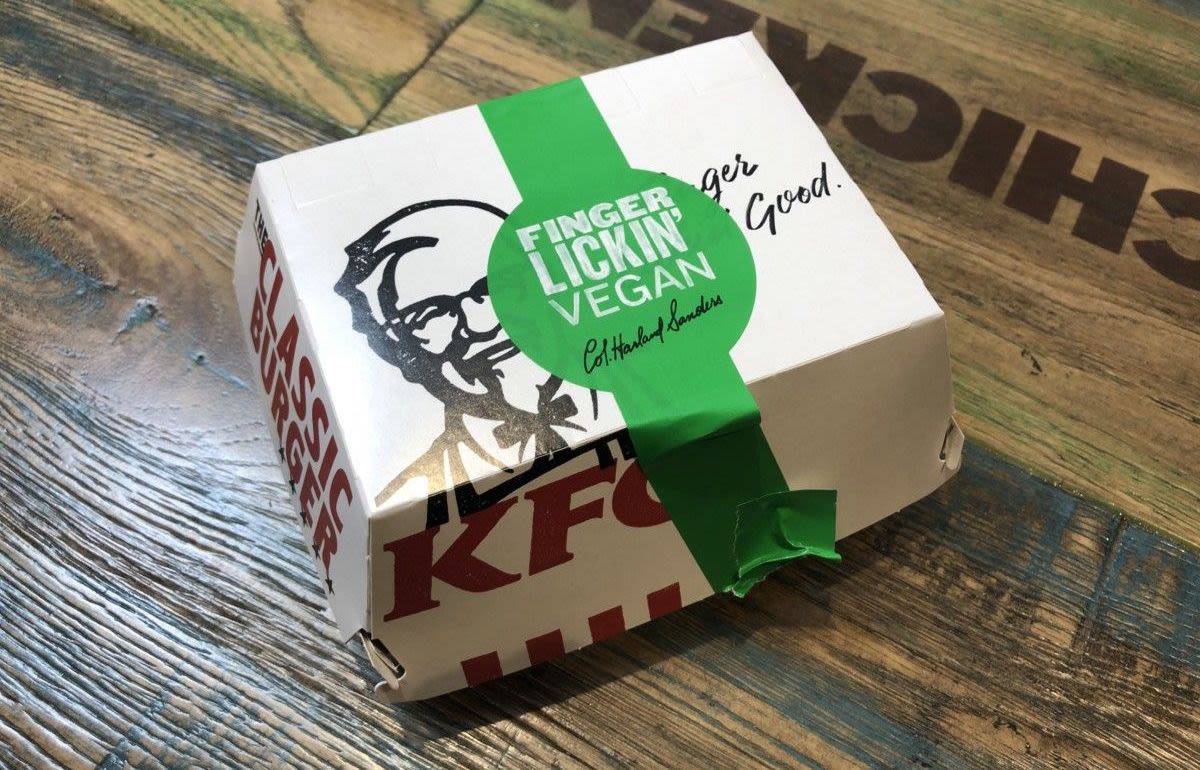 KFC Set To Launch Vegan Burger Shelflife
